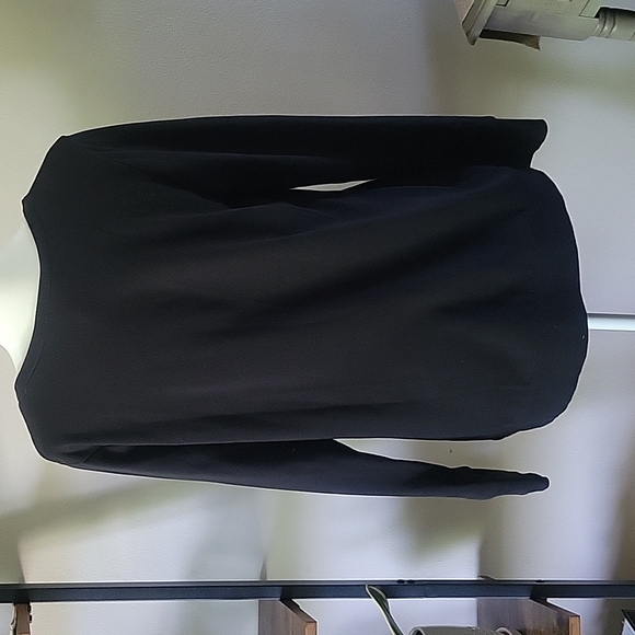 Mothehood Maternity Baby Love Black Sweatshirt Large - Picture 2 of 4